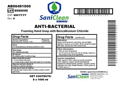 Case Label (Anti Bacterial (1000   1000ml Case) Rev. 0)